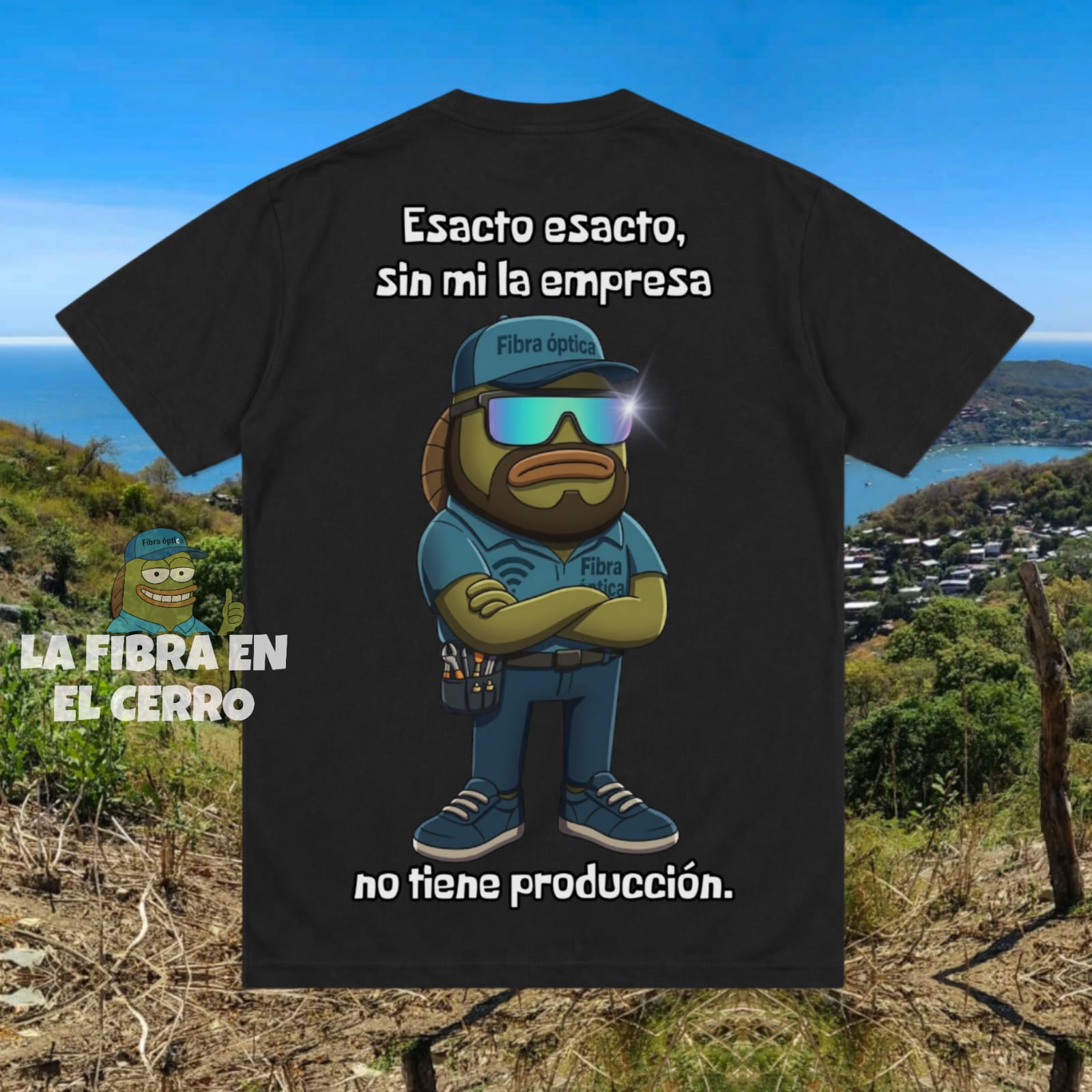 Playera PADRE DE LA FIBRA